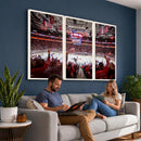 Carolina Hurricanes Ice Hockey Stadium Wall Art, Carolina