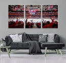 Carolina Hurricanes Ice Hockey Stadium Wall Art, Carolina