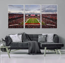 Florida Tampa Raymond James Stadium Wall Art Canvas Print -