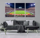 NC State Wolfpack Canvas Print - Raleigh Carter-Finley
