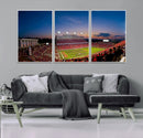 NC State Wolfpack Football Team Print - Raleigh