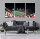 Houston Cougars Football Team Print - Houston TDECU Stadium by MyGreatCanvas | Canvas Wall Art Prints | Photo Prints & Wall Decor