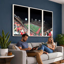 Houston Cougars Football Team Print - Houston TDECU Stadium