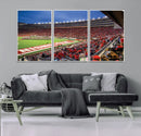 Wisconsin Badgers Football Team Print - Madison Camp Randall by MyGreatCanvas | Canvas Wall Art Prints | Photo Prints & Wall Decor