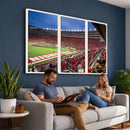 Wisconsin Badgers Football Team Print - Madison Camp Randall