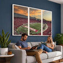 Camp Randall Stadium Wisconsin Badgers Large Wall Art Canvas