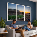 Demon Deacons Football Team Print Canvas- Winston-Salem