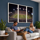 Demon Deacons Print Canvas, Football Team Print -