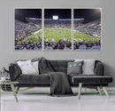 Brigham Young University Cougars Football Print Canvas - by MyGreatCanvas | Canvas Wall Art Prints | Photo Prints & Wall Decor