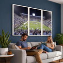 Brigham Young University Cougars Football Print Canvas -