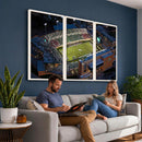University of North Texas Mean Green Football Artwork,