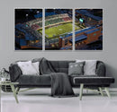 University of North Texas Mean Green Football Artwork,