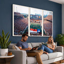 University of Texas Longhorns Football Team Canvas Print -