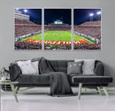 Wolfpack Football Team Print - Raleigh Carter-Finley Stadium