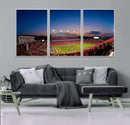 Wolfpack Football Team Wall Art Print - Raleigh