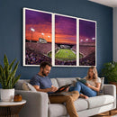 East Carolina University Pirates Football Print Canvas-