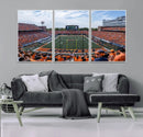 University of Illinois Fighting Illini Football Team Print by MyGreatCanvas | Canvas Wall Art Prints | Photo Prints & Wall Decor
