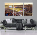University of Kansas Jayhawks Football Team Print - Lawrence by MyGreatCanvas | Canvas Wall Art Prints | Photo Prints & Wall Decor