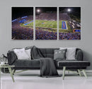 University of Kansas Jayhawks Football Team Print - Lawrence by MyGreatCanvas | Canvas Wall Art Prints | Photo Prints & Wall Decor