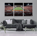 Boone Pickens Stadium Wall Art Oklahoma State Cowboys Print by MyGreatCanvas | Canvas Wall Art Prints | Photo Prints & Wall Decor