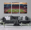 Framed Arizona Wildcats Football Team Print - Tucson Arizona by MyGreatCanvas | Canvas Wall Art Prints | Photo Prints & Wall Decor