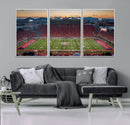 Arizona Wildcats Football Team Print - Tucson Arizona by MyGreatCanvas | Canvas Wall Art Prints | Photo Prints & Wall Decor