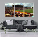 Central Michigan University Chippewas Football Team Print - by MyGreatCanvas | Canvas Wall Art Prints | Photo Prints & Wall Decor