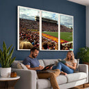 Central Michigan University Chippewas Football Team Print -