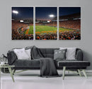 Clemson University Tigers Art Print, Football Team Print -