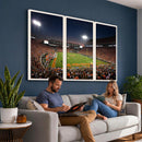 Clemson University Tigers Art Print, Football Team Print -