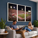 Indiana University Hoosiers Football Team Print Canvas
