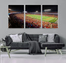 Iowa State University Cyclones Canvas Print, Football Team