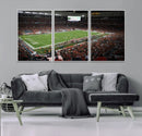 Miami Hurricanes Football Team Print Canvas- Miami Hard Rock