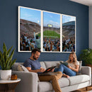Michigan State Spartans Football Team Art Print - East