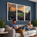 Michigan State Spartans Football Team Print - East Lansing
