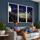 Michigan State Spartans Canvas, Framed Football Team Print -