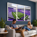 Northwestern University Wildcats Football Team Print -