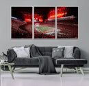 Ohio State University Buckeyes Football Team Print - by MyGreatCanvas | Canvas Wall Art Prints | Photo Prints & Wall Decor