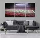 Rutgers University Scarlet Knights Football Team Print - by MyGreatCanvas | Canvas Wall Art Prints | Photo Prints & Wall Decor