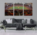 Syracuse University Orange Football Canvas Print, Football