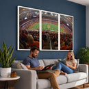 Syracuse University Orange Football Canvas Print, Football