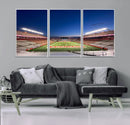 Rutgers Scarlet Knights Football Team Print - Piscataway SHI by MyGreatCanvas | Canvas Wall Art Prints | Photo Prints & Wall Decor