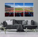 Ball State Cardinals Football Team Print - Muncie Scheumann