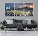 Memphis Tigers Football Team Print - Memphis Simmons Bank
