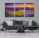 The Louisiana State University Tigers Football Team Print - by MyGreatCanvas | Canvas Wall Art Prints | Photo Prints & Wall Decor