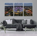 The Louisiana State University Tigers Football Team Print -