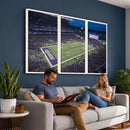 The University of Washington Huskies Football Team Print -