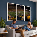 West Virginia Uni Mountaineers Football Team Print - Milan