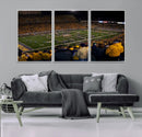West Virginia Uni Mountaineers Football Team Print - Milan