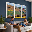 Puskar Stadium Canvas Print Wall Art - Morgantown Print -